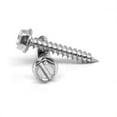 thumbnail image 1 of ASMC Industrial No.7-16 x 1 in. Slotted Hex Washer Head Type A Sheet Metal Screw, Low Carbon Steel - Zinc Plated - 8000 Piece, 1 of 5
