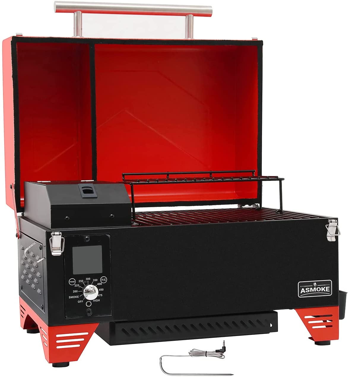 Asmoke 350 P Pellet Grill : Asmoke AS350 Portable Pellet Grill Quick ...