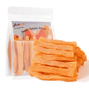 ASMPET Sweet Potato Dog Treats, Natural Snack Chews for All Dogs, 29pcs, 11oz