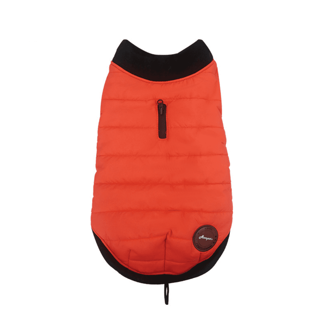 ASMPET Warm Coat for Dogs, Waterproof Puppy Winter Jacket, Reversible