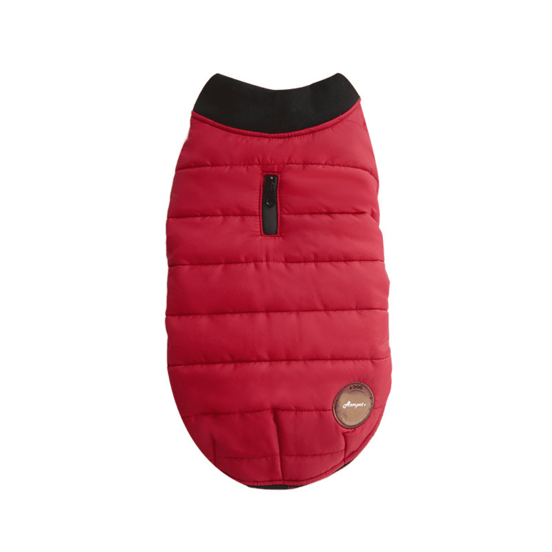 ASMPET Warm Coat for Dogs, Waterproof Puppy Winter Jacket, Reversible Small Dog Cold Weather