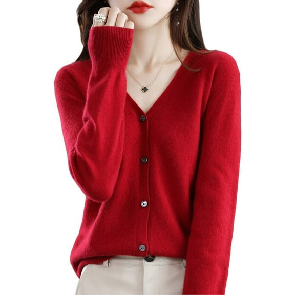 ASNE womens Wool Cardigan, 8