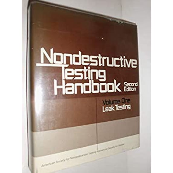 Pre-Owned ASNT Nondestructive Testing Handbook, Second Edition : Leak Testing 9780871701251 Used