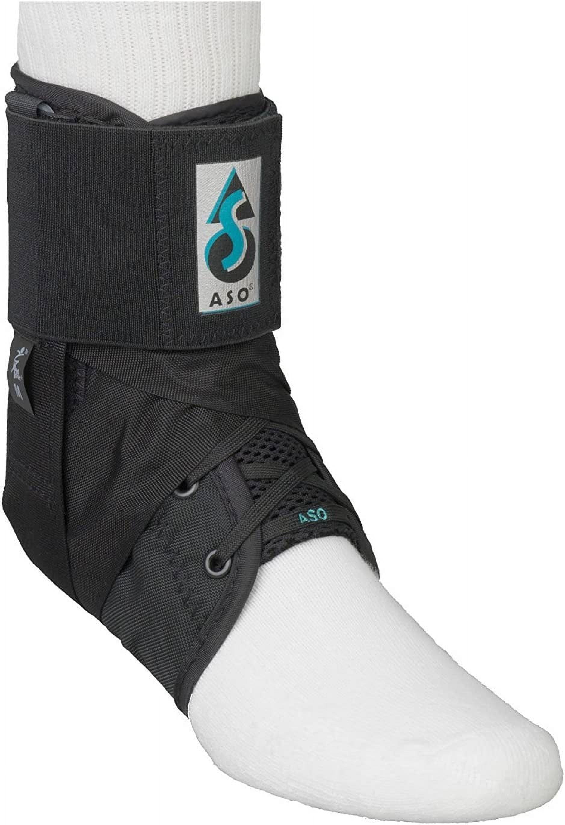 ASO Ankle Stabilizing Orthosis W/inserts (Black, Medium) - Walmart.com