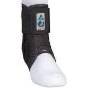 ASO Speed Lacer Black Ankle Support Small Hook and Loop Strap Closure / Lace-Up for the Foot 223612