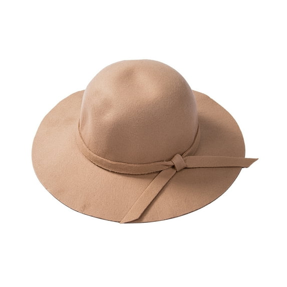 Dewadbow Baby Girls Kids Bowknot Hat Bowler Beach Sun Protect Caps