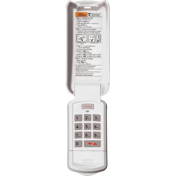 ASONPAO for 940EV-P2 Wireless Universal Chamberlain Garage Door Opener Keypad
