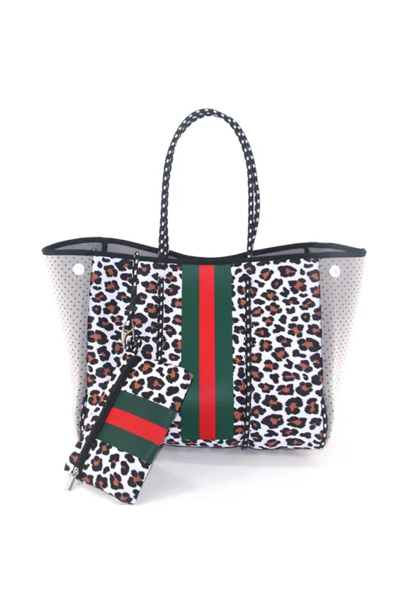 Neoprene Bag, Large Multipurpose Beach Bag Neoprene Tote Bag with Inner Pocket for Women/Pool