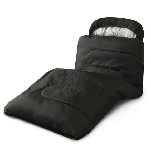 ASOUT 32-77 F Mummy Sleeping Bag, Dark Grey