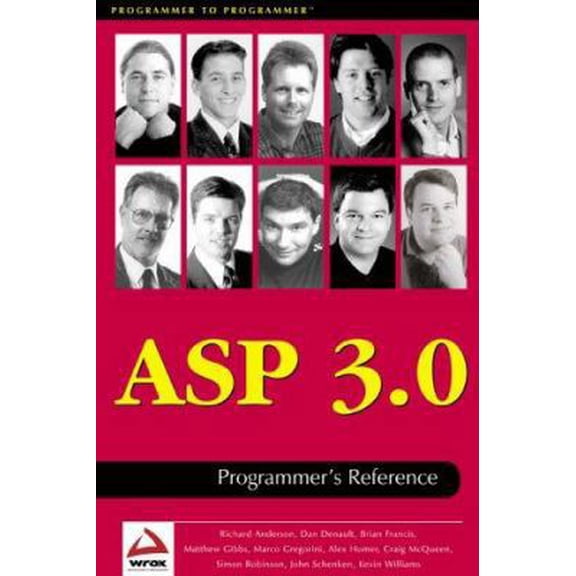 Pre-Owned Asp 3.0 Programmer's Reference (Paperback) 1861003234 9781861003232