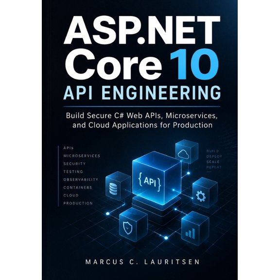 ASP.NET Core 10 API Engineering: Build Secure C# Web APIs, Microservices, and Cloud Applications for Production, (Paperback)
