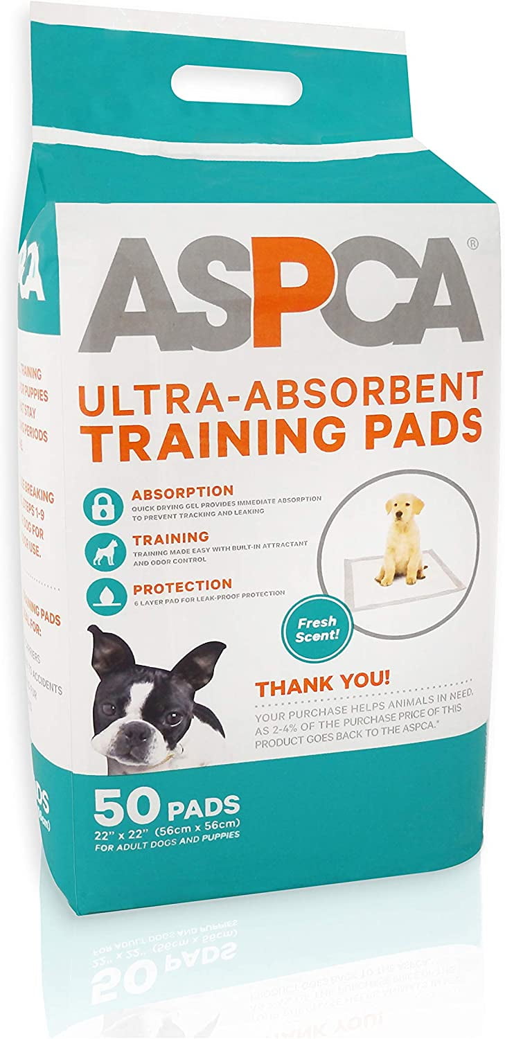 ASPCA Dog Training Pads for Dogs and Puppies (50 Pack), XLarge, Fresh