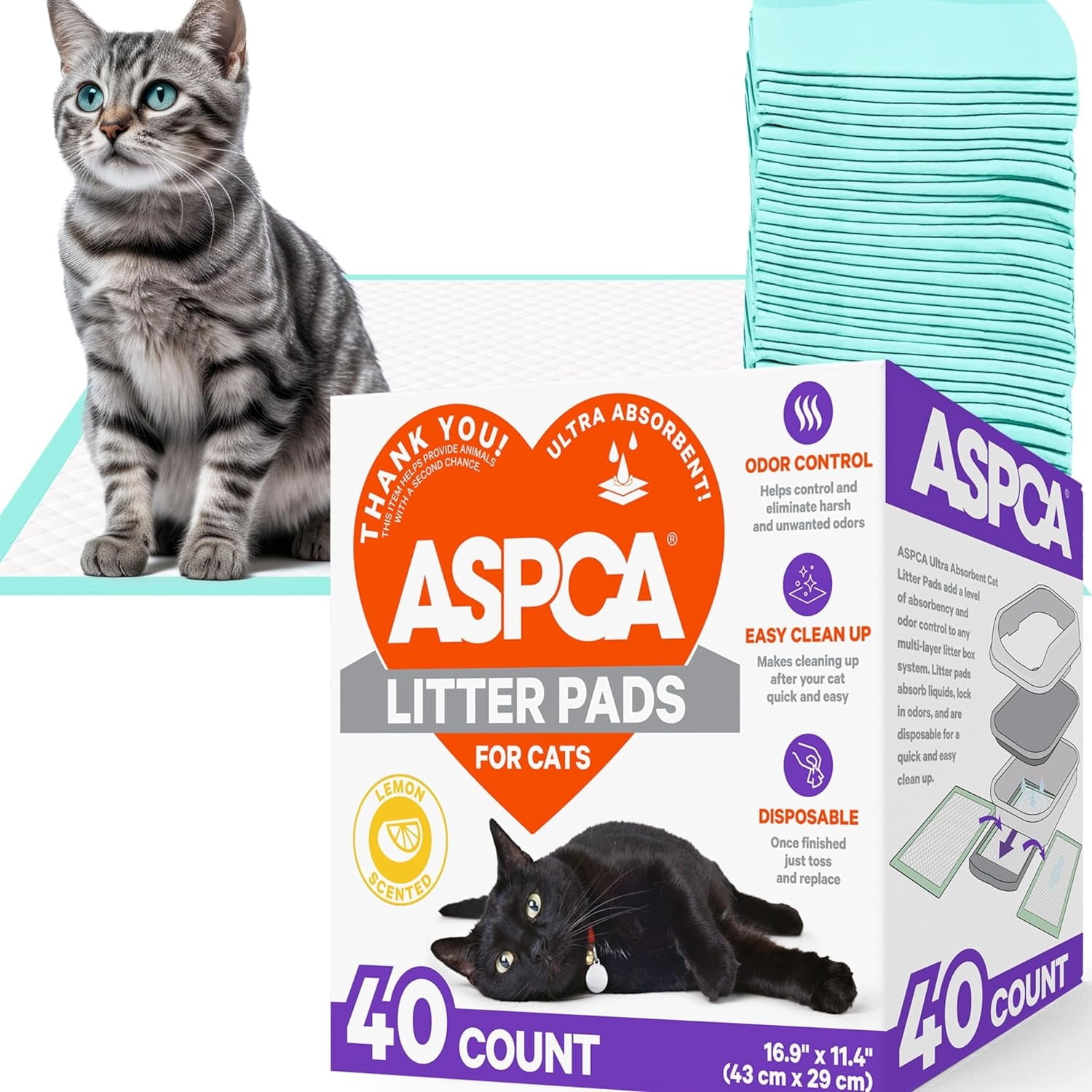 Disposable cat litter pads sale