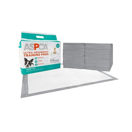 ASPCA Ultra-Absorbent Training Pads, 22 in x 22 in, 100 count, Fresh Scent