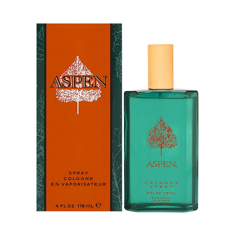 Coty Aspen For Men, 4.0 oz Eau De Cologne Spray, Aromatic