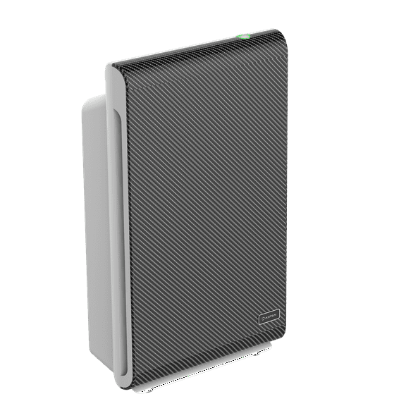 THE ASPEN  Smart Air Purifiers with Extra Panel in Carbon Fiber for Large room (Max. 1500 Sq.Ft)/H13 True HEPA Filter with PM2.5 Sensor/Alexa & Google/App Control/ Scheduling