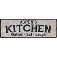 thumbnail image 1 of ASPEN's Kitchen Gift Rustic Chic Decor Gift 6x18 Sign 206180051249, 1 of 1