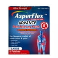 thumbnail image 1 of ASPERFLEX™  ADVANCE  PAIN RELIEF PATCH CAMPHOR 3.1%, MENTHOL 6%, METHYL SALICYLATE 10%- 6 Patches, 1 of 1