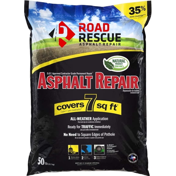 Road Rescue Asphalt Repair - 50 Lb