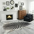 thumbnail image 1 of ASPILLOW Bedroom Area Rug, Non-Slip Durable Faux Cowhide Rug, Christmas Gift, 5 x 6.2ft, 1 of 8