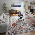 thumbnail image 1 of ASPILLOW Machine Washable Area Rug 5x7 Beige Soft Stain Resistant Print Carpet for Living Room Dining Room Bedroom Den, 1 of 6