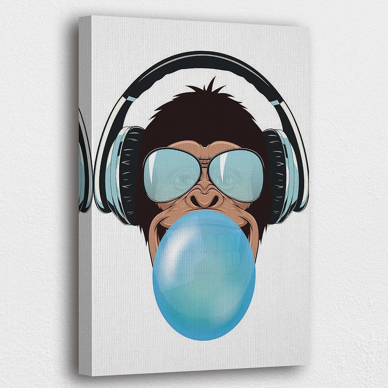 ASPORIC Animals Blowing Bubble Gum Wall Art For Farmhouse Bathroom asporic-animals-blowing-bubble-gum-wall-art-for-farmhouse-bathroom