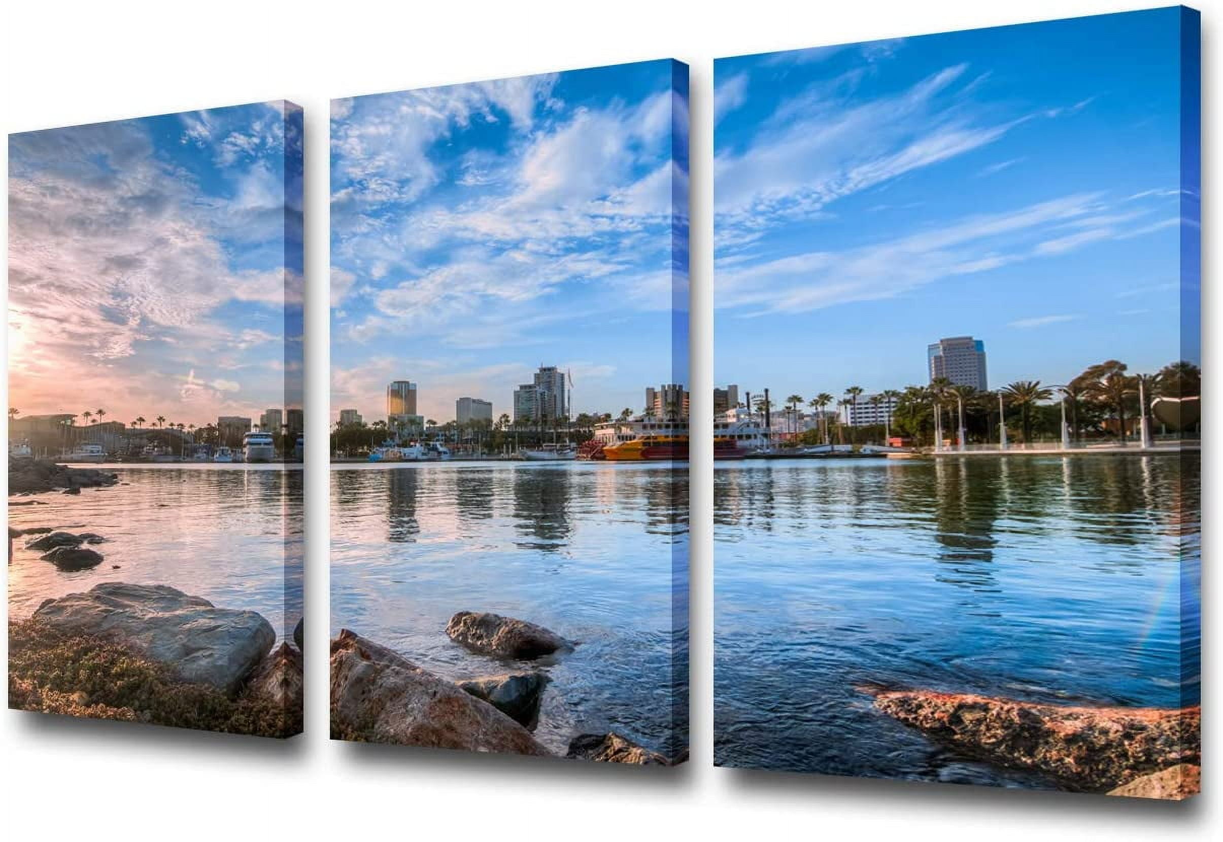 Beautiful view of Panoramas Wall Art Canvas Prints