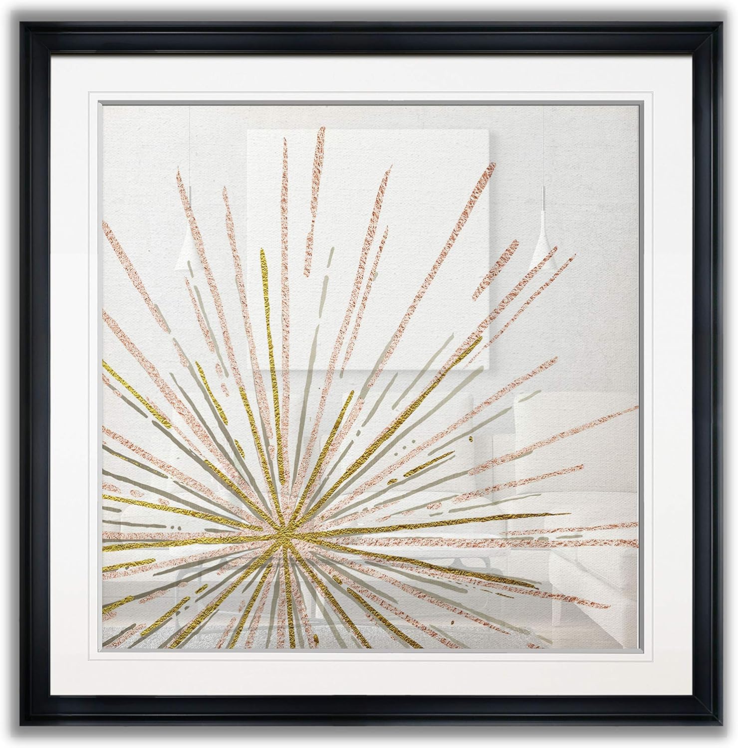 ASPORIC Hummingbird II Bird Art Framed Colorful Floral Pictures Spring asporic-hummingbird-ii-bird-art-framed-colorful-floral-pictures-spring