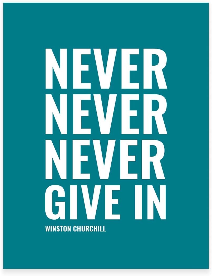 ASPORIC Motivational Wall Art, Excellence is not an act, but a habit ...