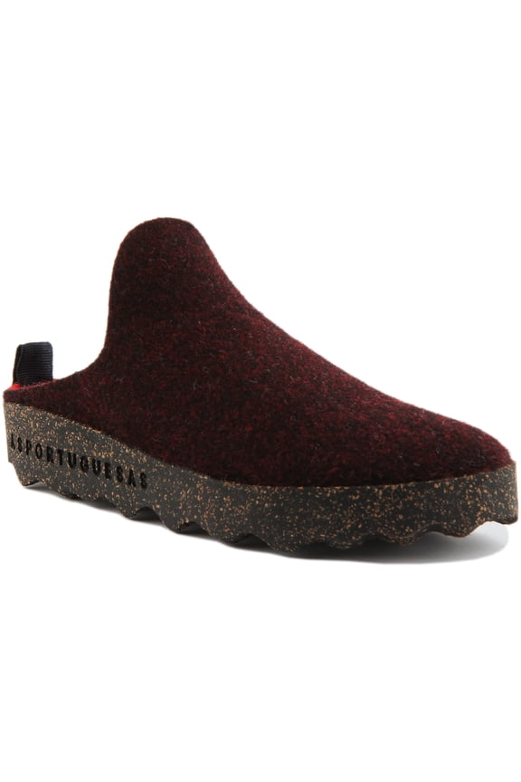 Shoes | Felt Slippers Come, Merlot Double