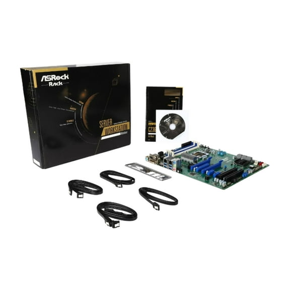 ASR OCK C236M WS/VN ATX Server Motherboard LGA 1151 Int el C236 WS 90-SXG492-A0UAYZ