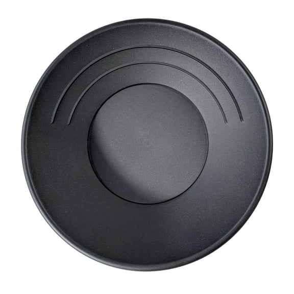 ASR Outdoor 10” Black Plastic Gold Pan with Riffles