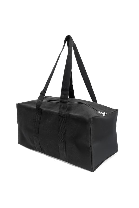 16 Inch Everyday Carry Travel Bag Gym Duffel Duffle Tote, Black
