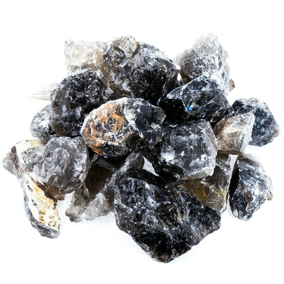 ASR Outdoor 1lb Rough Smoky Quartz Gemstone Paydirt Bag Gold Panning Kit