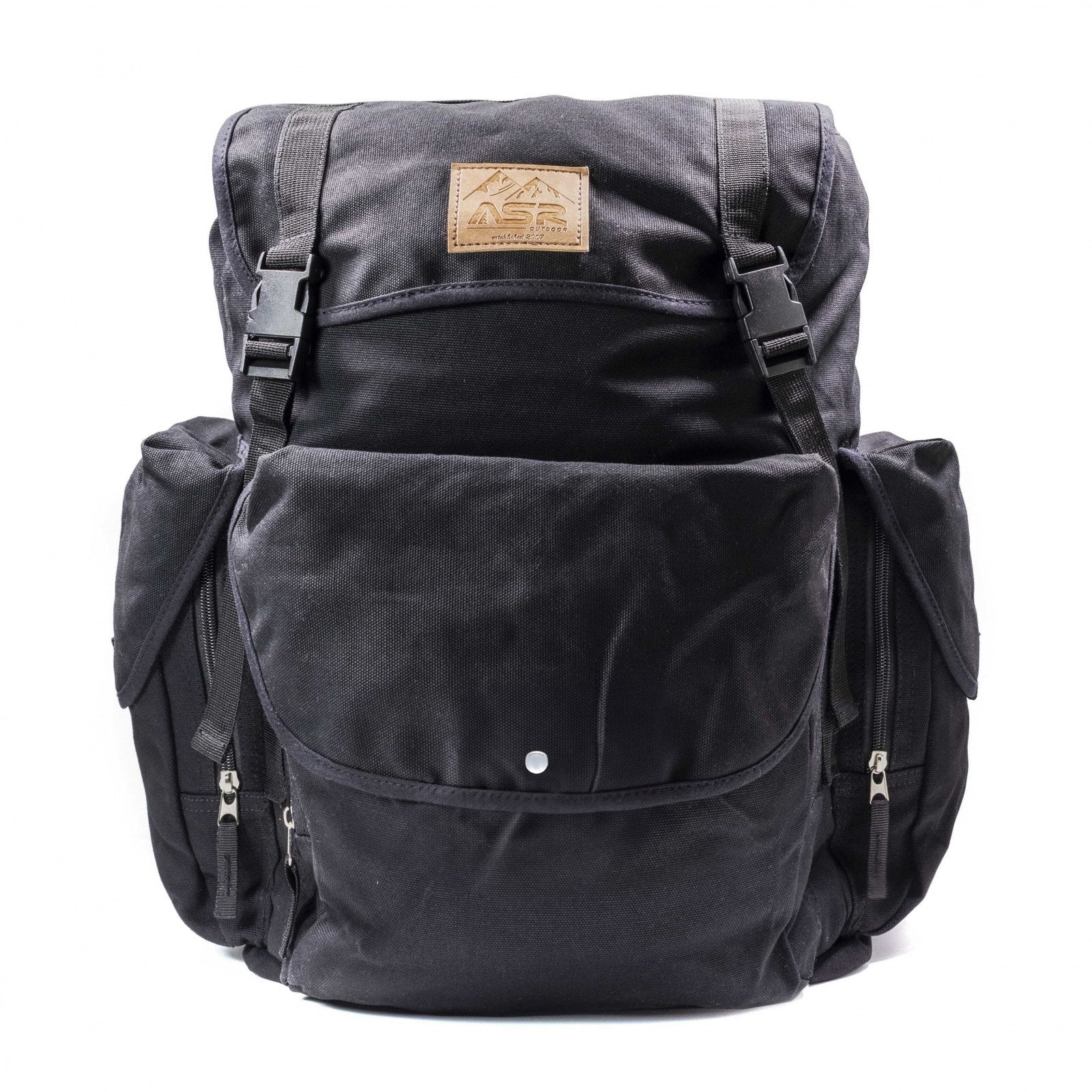 Black and top gold rucksack