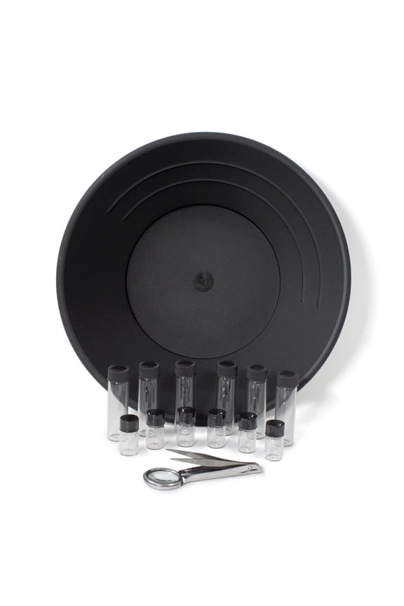 Black Gold Panning Kit Metal Detector 14 Piece
