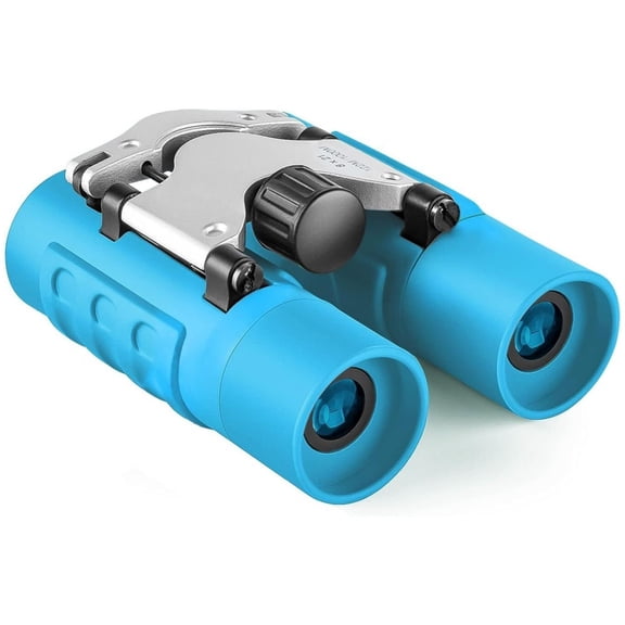 ASR Outdoor Blue Kids Binoculars High-Res BAK-4 Optics Compact Outdoor Travel Carry Case