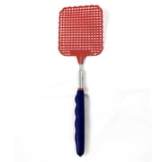 ASR Outdoor Extendable Fly Swatter Telescopic Bug Swatter 28 Inch, Red