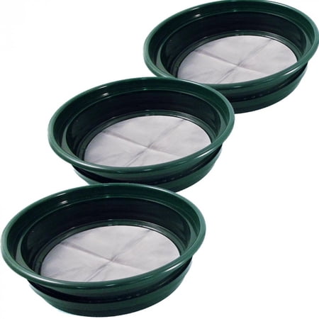 ASR Outdoor Gold Panning Classifier Set  Mesh Soil Sifter, FINE COMBO (1/20" 1/50" 1/100" Mesh)