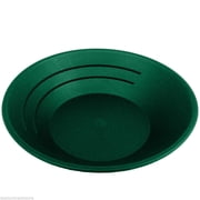 ASR Outdoor Gold Rush Prospecting Pan - Gravity Trap Green 10 Inch