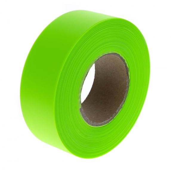 ASR Outdoor Hiking Gear 200ft High Visibility Marking Ribbon, Neon Green
