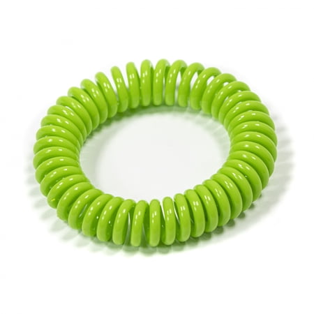 ASR Outdoor Natural Waterproof Bug Bracelet Citronella Wearable Mosquito Repellent Wristband, (green)