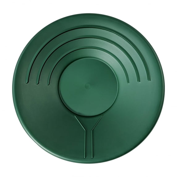 ASR Outdoor Gold Rush High Impact Flexible Plastic Prospectors Gold Pan - Green, 14"