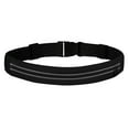 thumbnail image 1 of ASR Outdoor Single Pocket Sport Belt for Running Jogging Travel Fanny Pack Black, 1 of 3