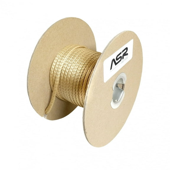 ASR Tactical Braided Technora 950lb Survival Cord Rope - Natural 25ft