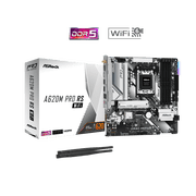 ASROCK Pro Series A620M PRO RS WIFI DDR5 AM5 Ryzen 7000 Micro ATX SATA3 6.0 Gb/s 1 x PCIe 4.0 x16 Slot PCIE1 7.1 CH HD Audio LAN 802.11ax Wi-Fi 6E + Bluetooth