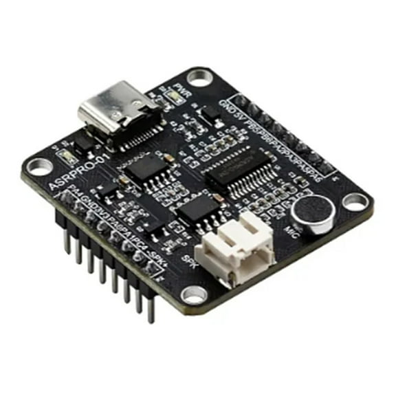 ASRPRO Voice Intelligent Speech Recognition Voice Command Recognition Board with 4MB Flash for Enthusiasts