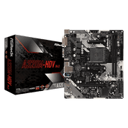 ASRock A320M-HDV R4.0 AM4 AMD Promontory A320 SATA 6Gb/s USB 3.1 HDMI Micro ATX AMD Motherboard