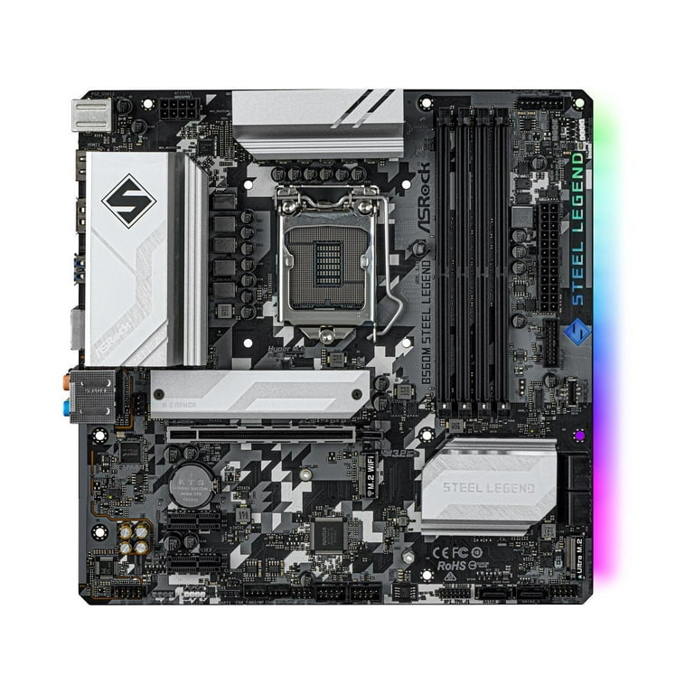 新品未使用　ASRock　B560M　STEEL LEGEND　LGA 1200 ASRock > B560M Steel Legend