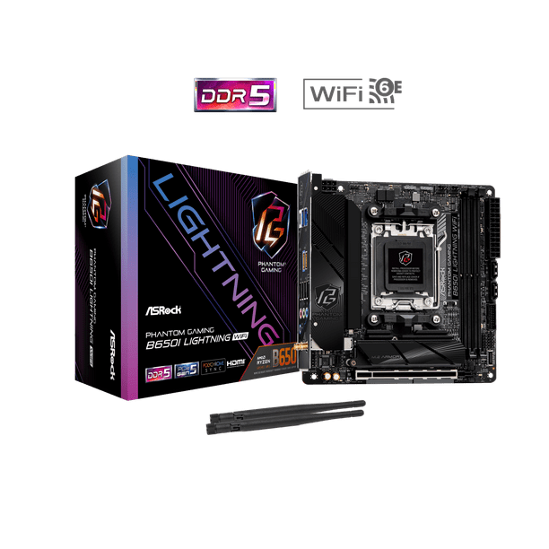 ASRock B650I AM5 Ryzen 7000 Mini-ITX Motherboard with DDR5